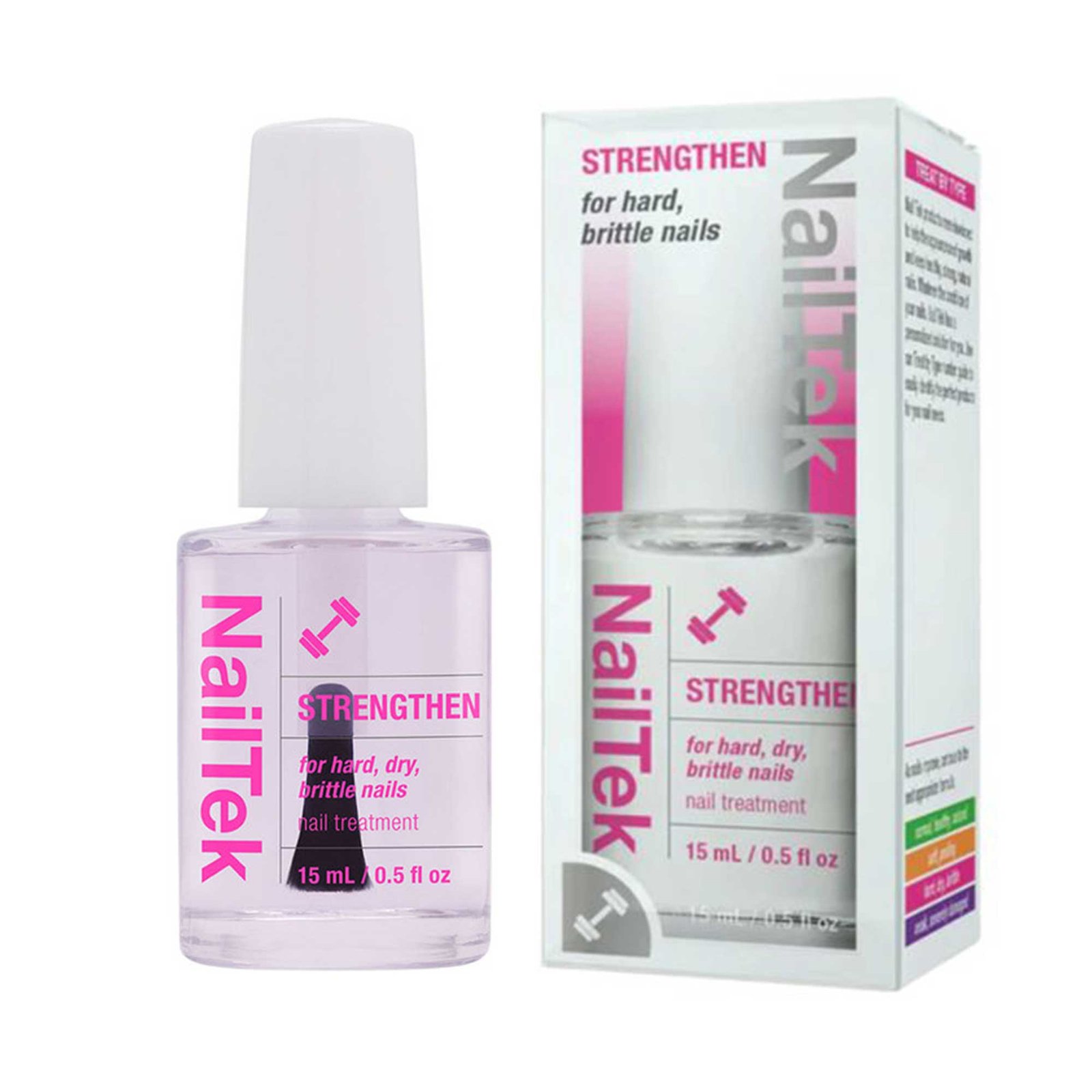 Nail Tek III Protection Plus stipriklis sausiems ir lūžinėjantiems nagams 15 ml