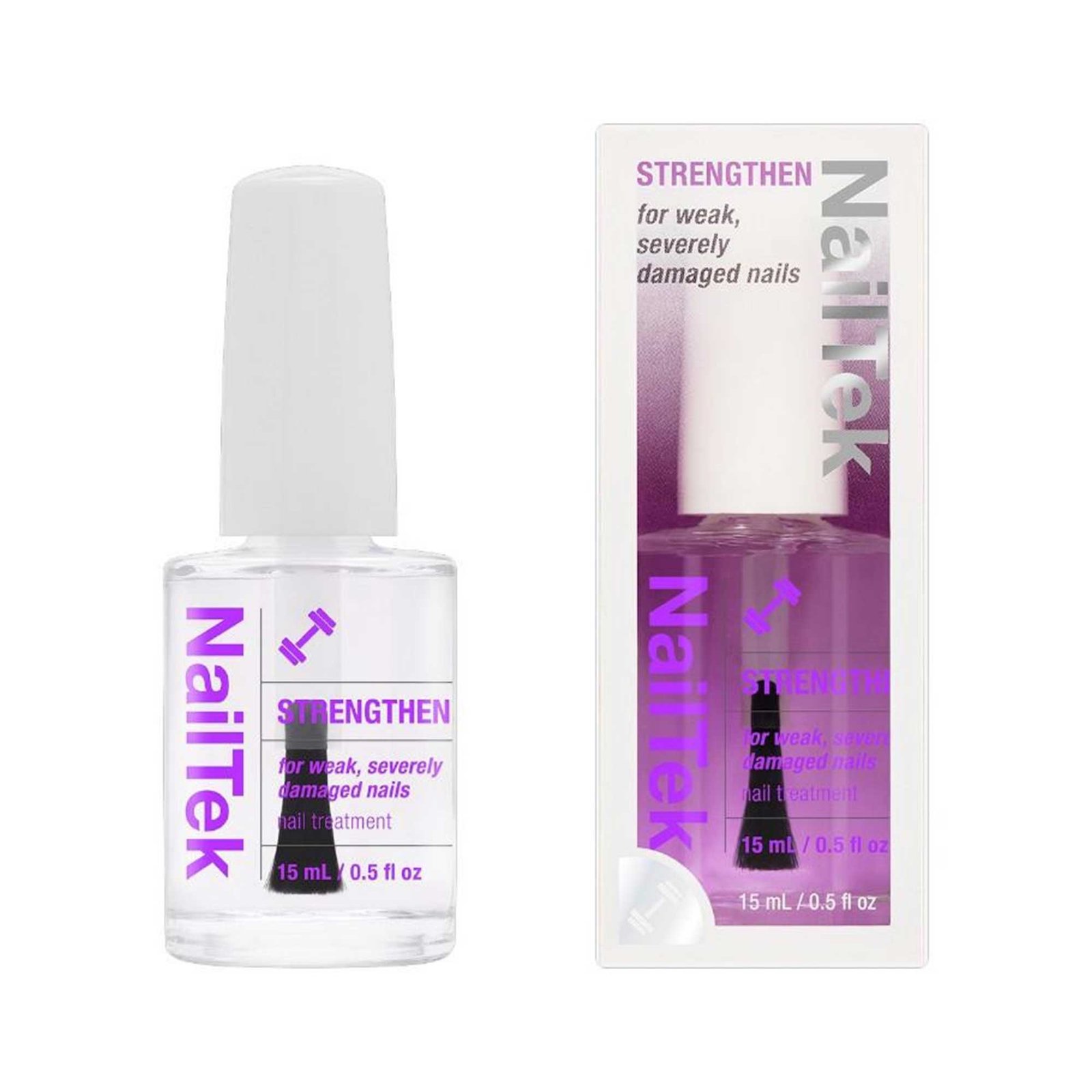 Nail Tek Xtra 4 stipriklis ypač pažeistiems nagams 15ml.