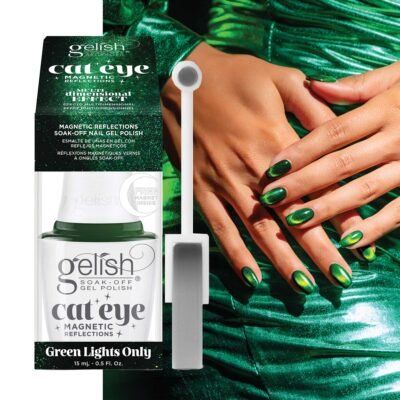 Magnetinis Gelish gelinis lakas 15ml. Green Lights Only 1110551