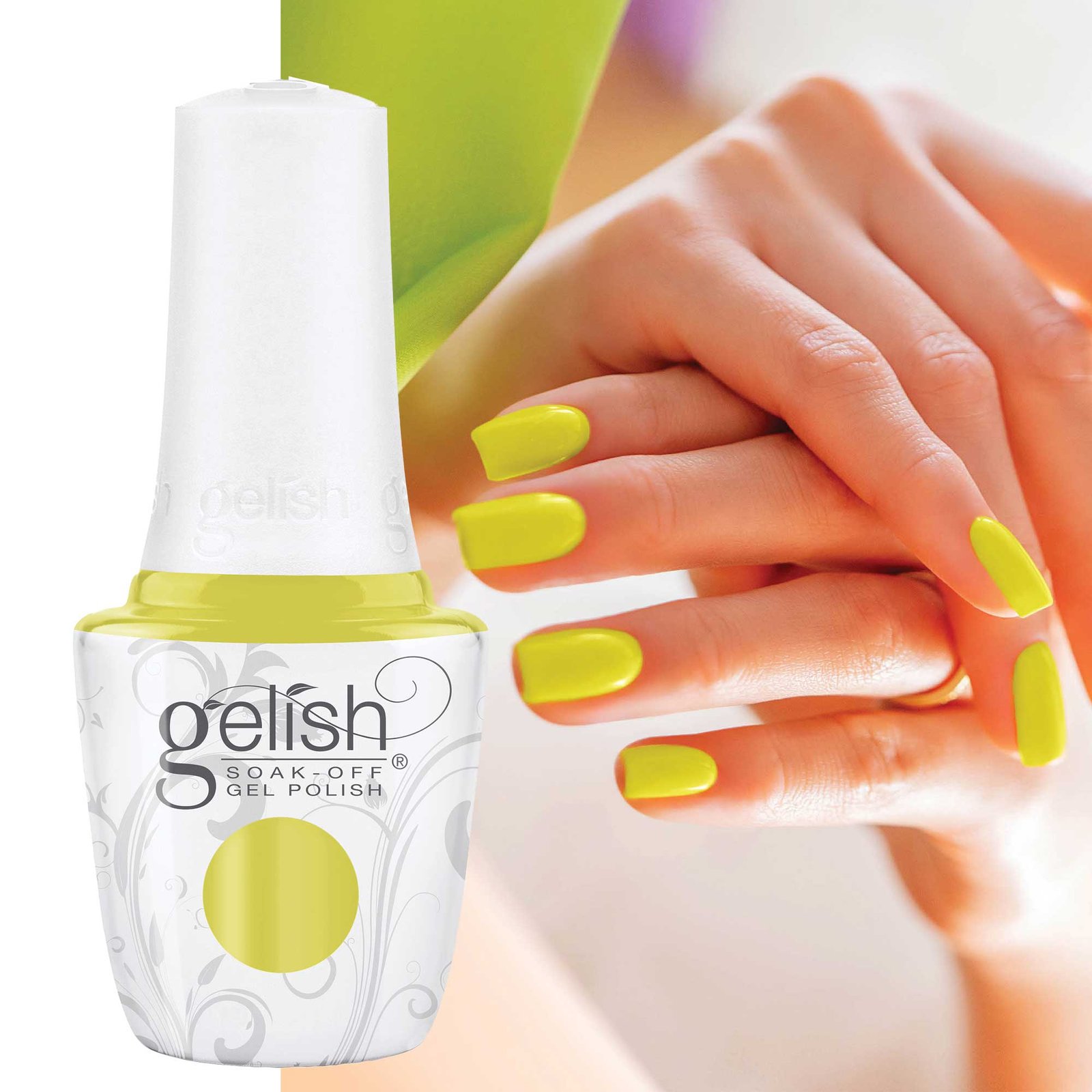 Gelish gelinis lakas 15ml. Perk Up Buttercup 1110555