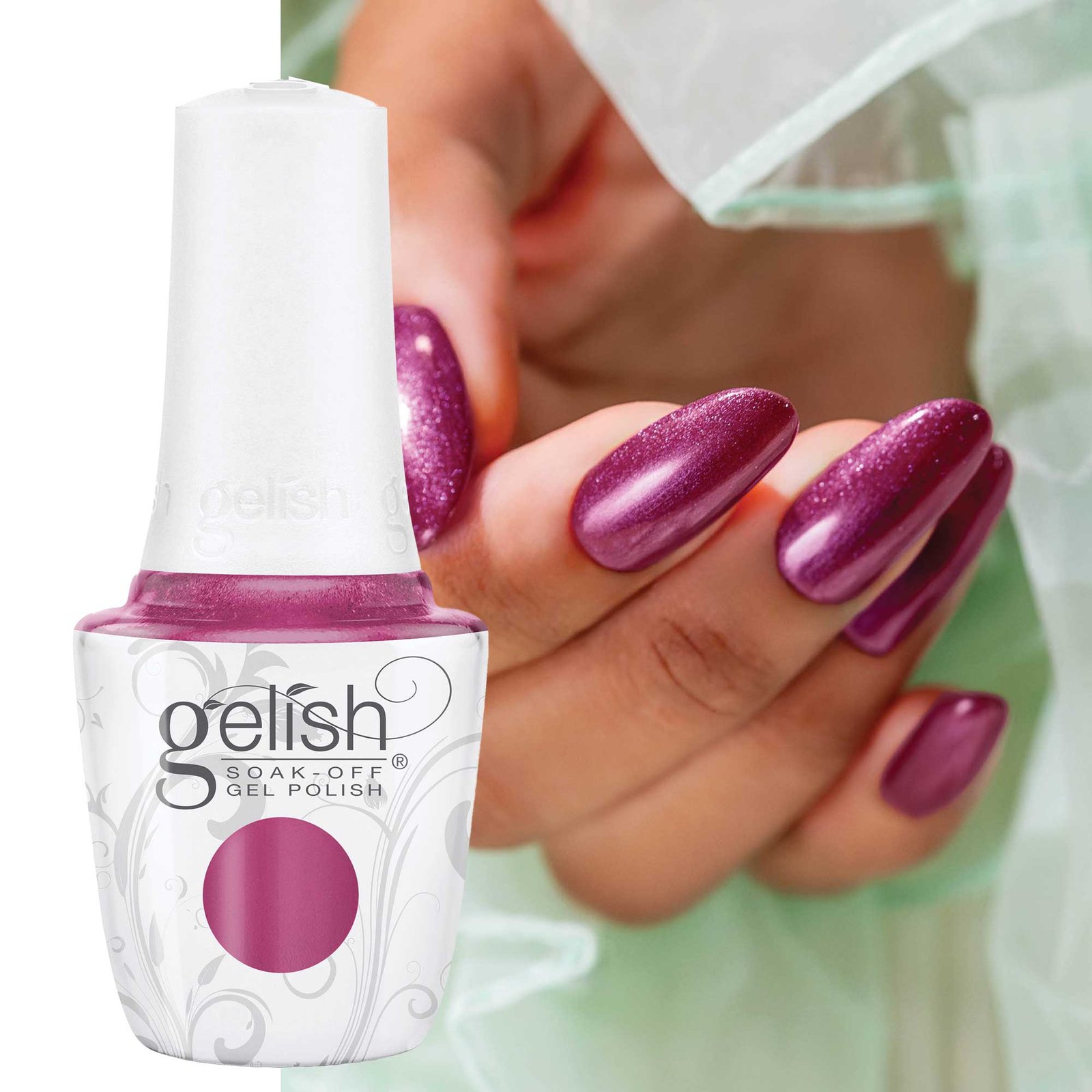 Gelish gelinis lakas 15ml. Sipping On Serenity 1110557