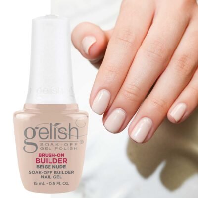 Lakuojamas Statybinis Gelis Gelish Brush-on Builder 15ml. Beige Nude