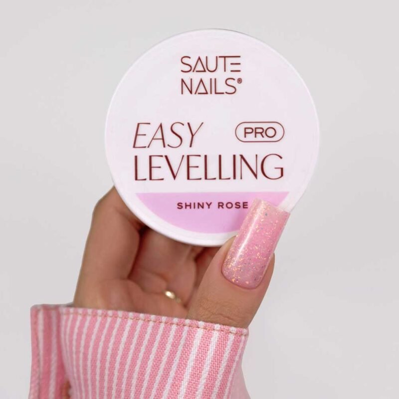 Gelis Easy Leveling Saute Nails Shiny Rose 30g. | Nagavita