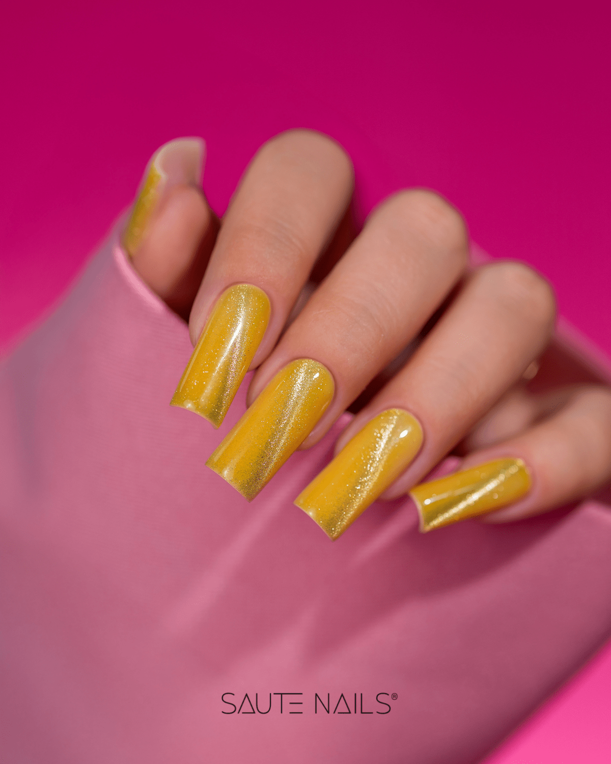 Gelinis lakas Katės akis Saute Nails - E05 8ml. Cat Eye - Image 2