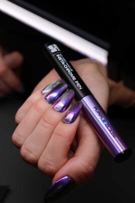 Violetinis kosmosas - priemonės Galaxy dizainui