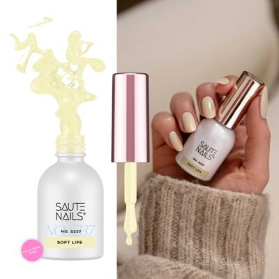 Gelinis lakas Saute Nails - S337 Soft Life