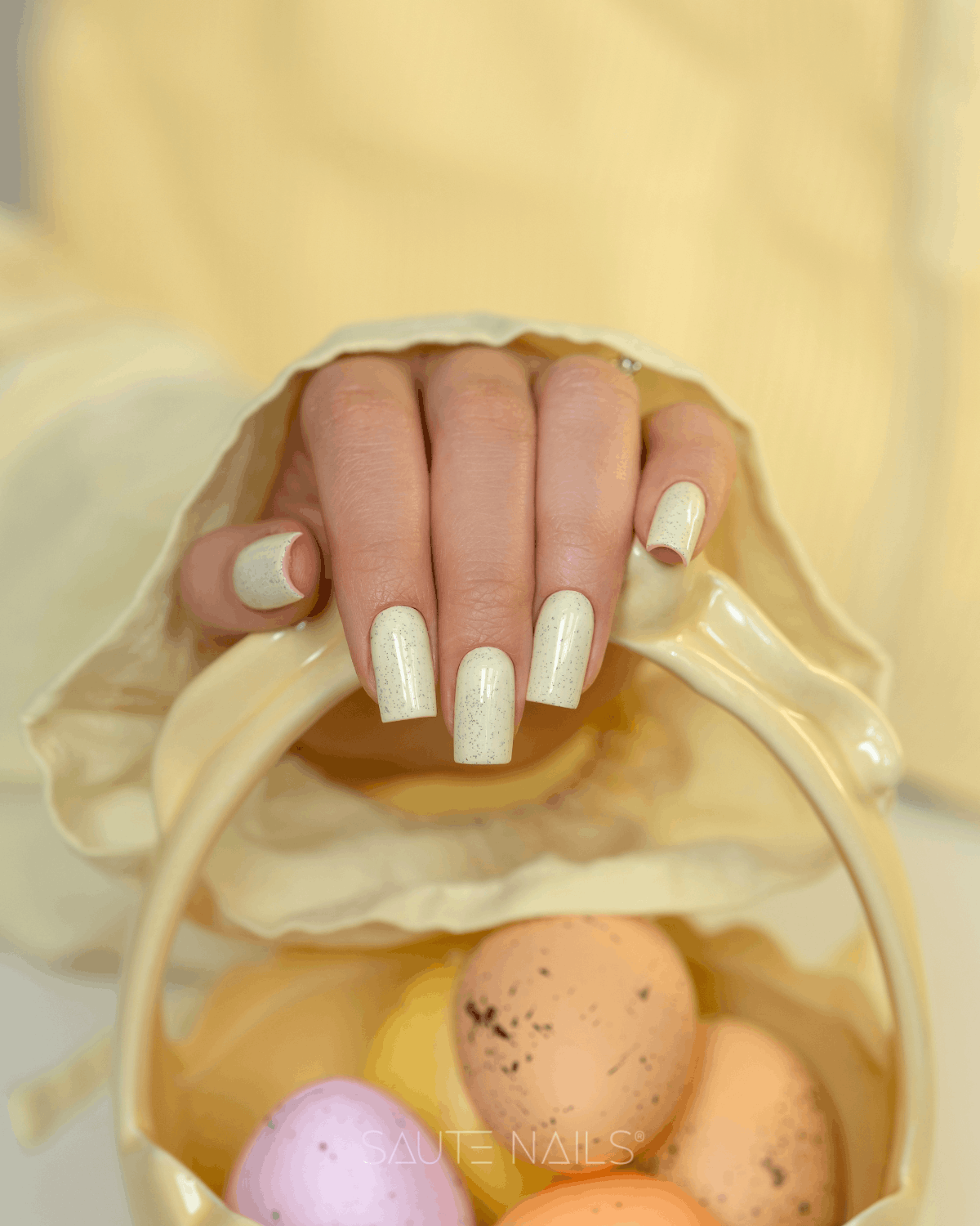 Gelinis lakas Saute Nails - S343 Easter Egg - Image 4
