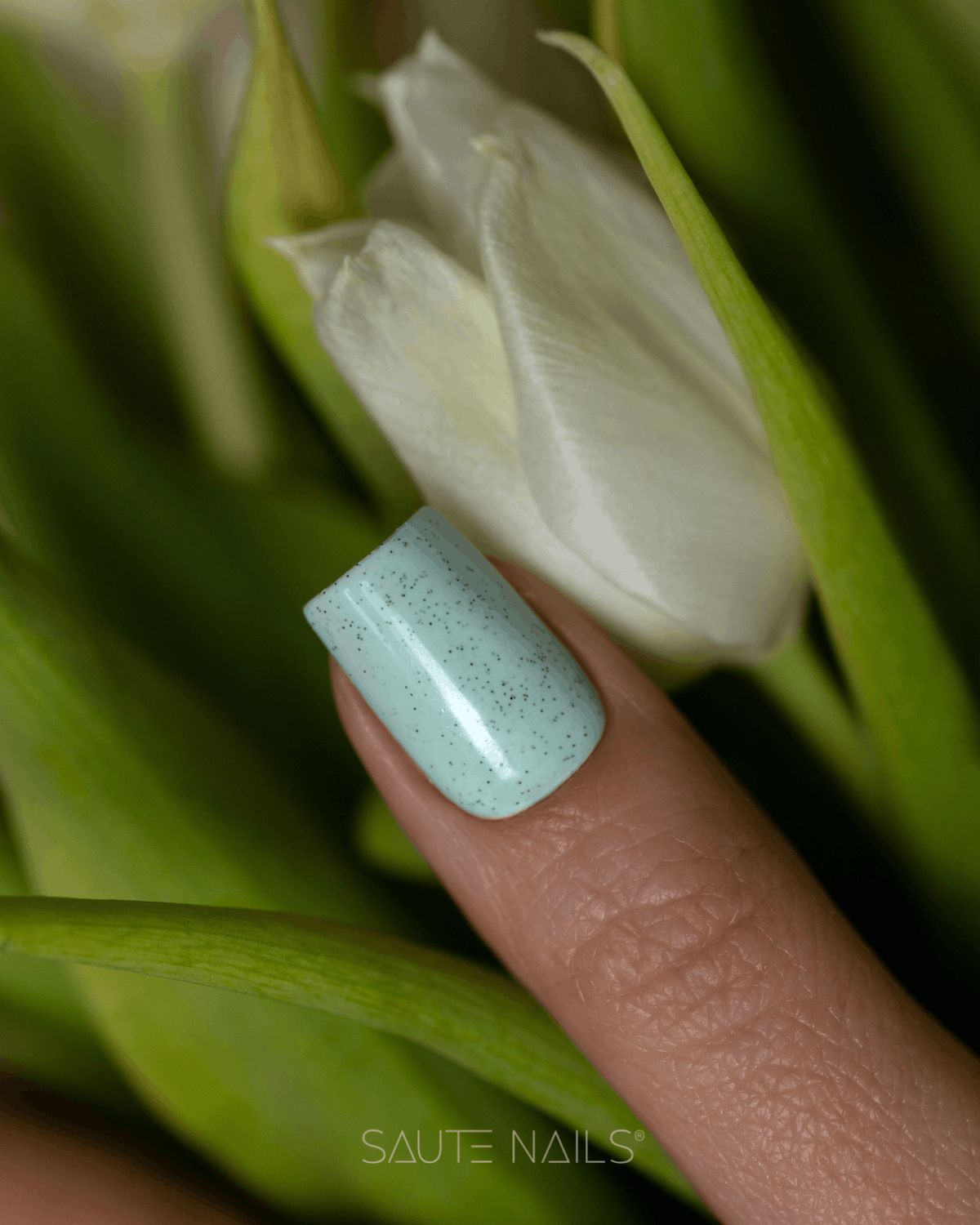 Gelinis lakas Saute Nails - S345 Fluffy Grass - Image 4