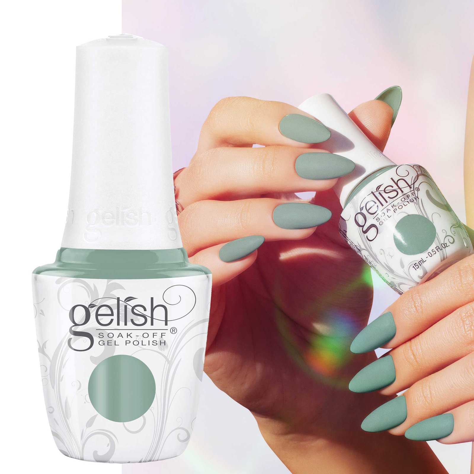 Gelish gelinis lakas 15ml. MINT FOR ME 1110592