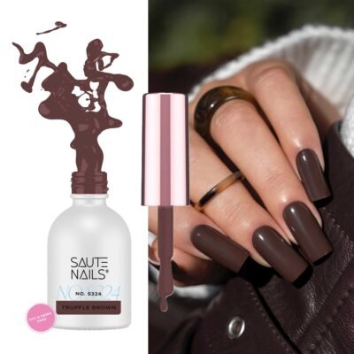 Gelinis lakas Saute Nails 8ml - S324 Truffle Brown