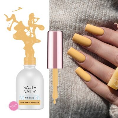 Gelinis lakas Saute Nails 8ml - S326 Toasted Butter