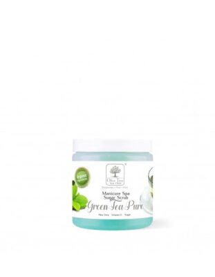 SPA Clinic Olive Tree Green Tea Pure cukrinis rankų šveitiklis su argano aliejumi 200 g.
