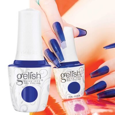 Gelish gelinis lakas 15ml. Blue Crush Rush 1110594