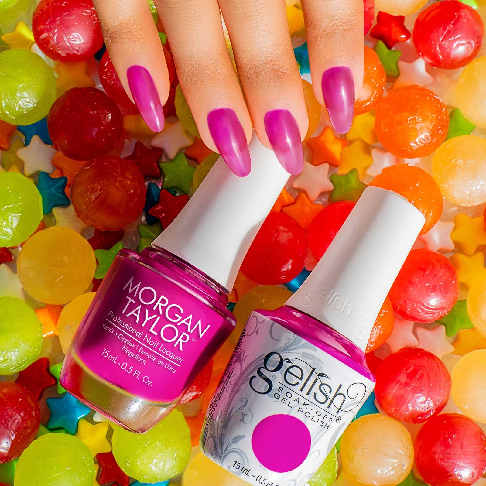 Gelish gelinis lakas 15ml. Bear-y Juicy 1110597 - Image 3