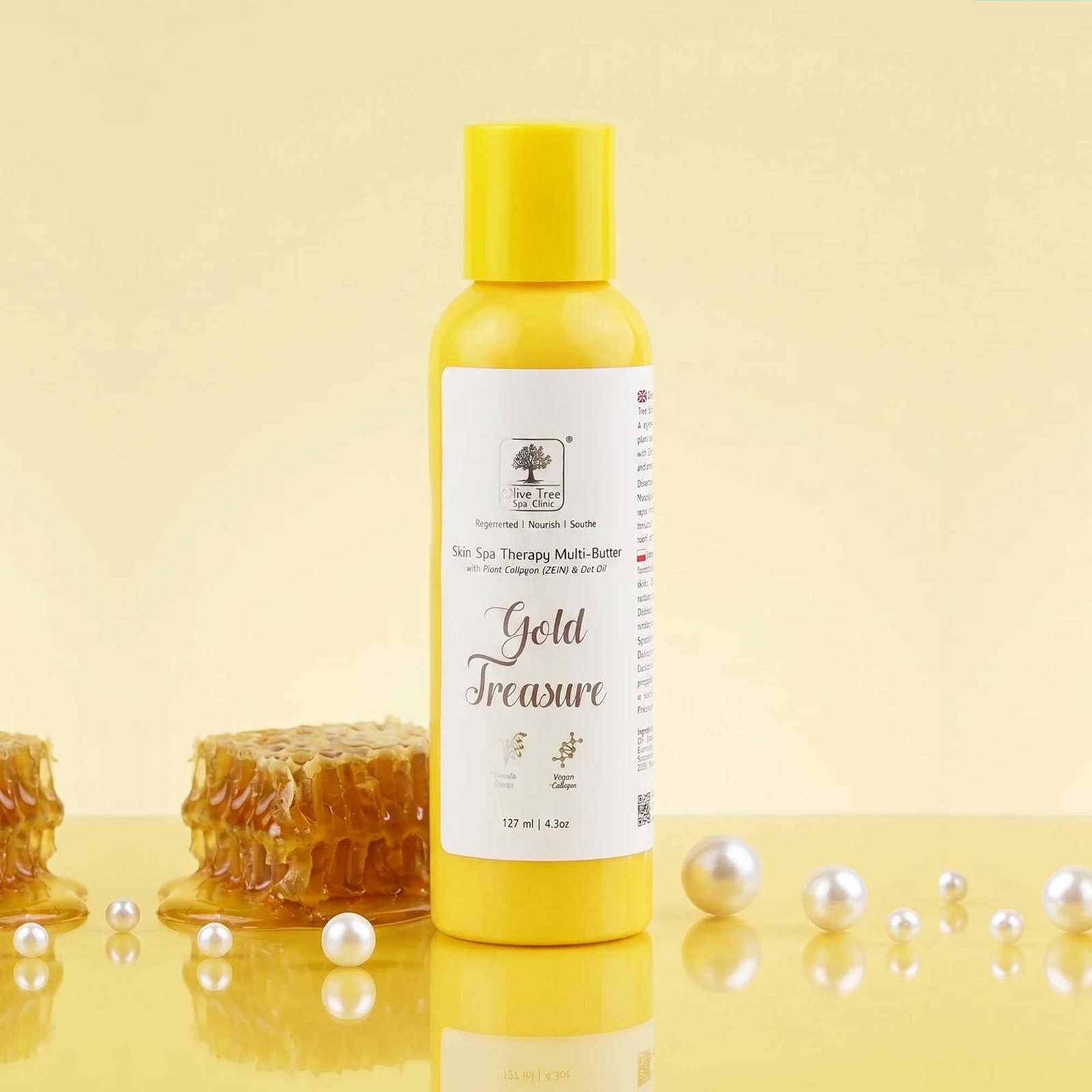 Intensyviai maitinantis SPA sviestas sausai odai - Olive Tree Gold Treasure Multi-Butter 127 ml.