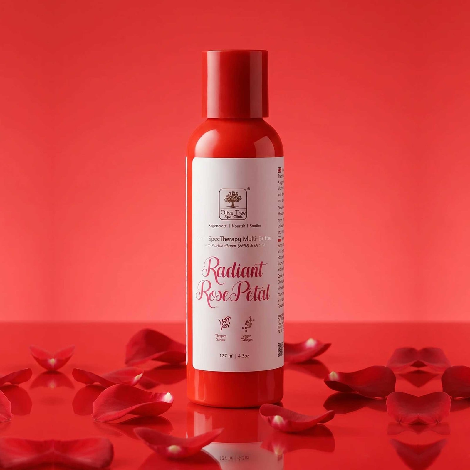 Intensyviai maitinantis SPA sviestas sausai odai - Olive Tree Radiant Rose Petal Multi-Butter 127 ml.