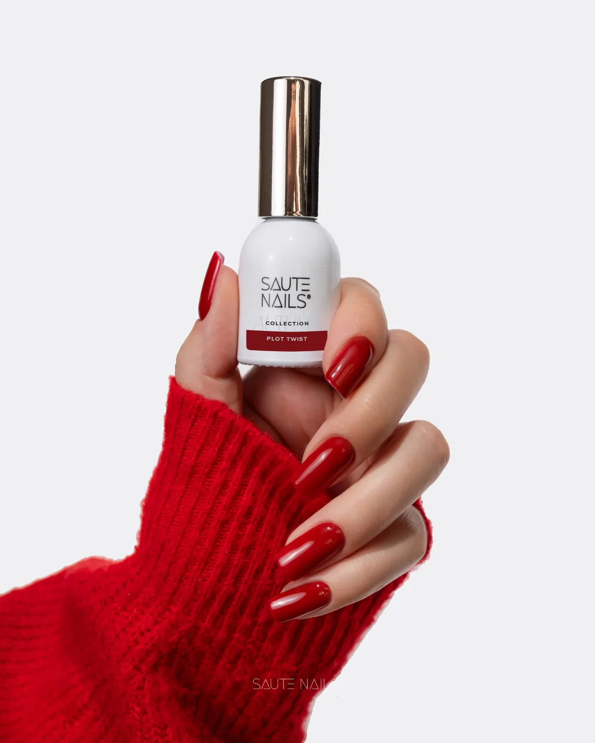 Gelinis lakas Saute Nails 8ml - Plot Twist - Image 3