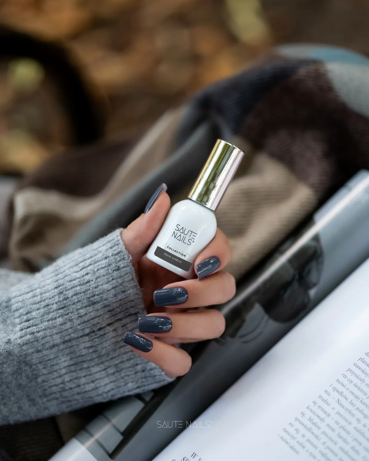 Gelinis lakas Saute Nails 8ml - Rain Check - Image 2