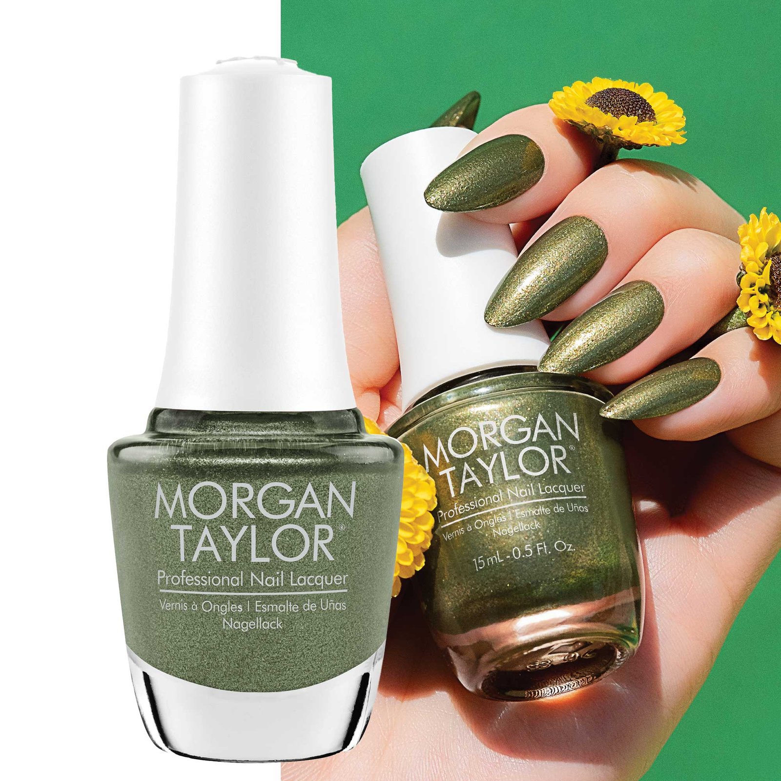 Morgan Taylor nagų lakas Moss Be Great 15ml. 3110602